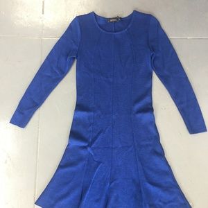 Biana dark blue knit dress